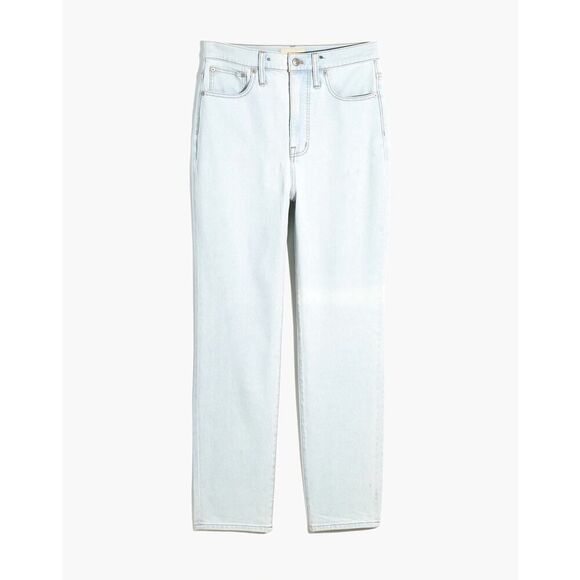 Madewell The Mom Jean in Bloomfield Wash Blue - Size: 28 - Picture 10 of 10